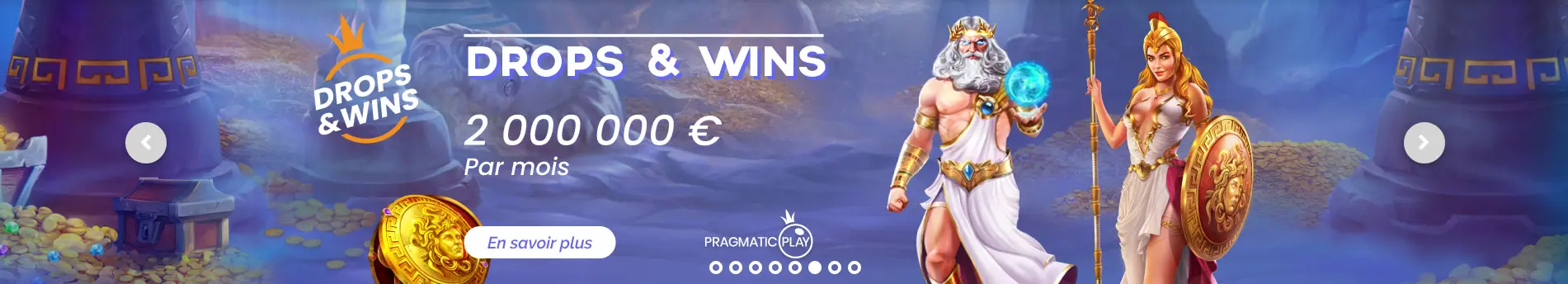 Drop and Wins FRUMZI CASINO 