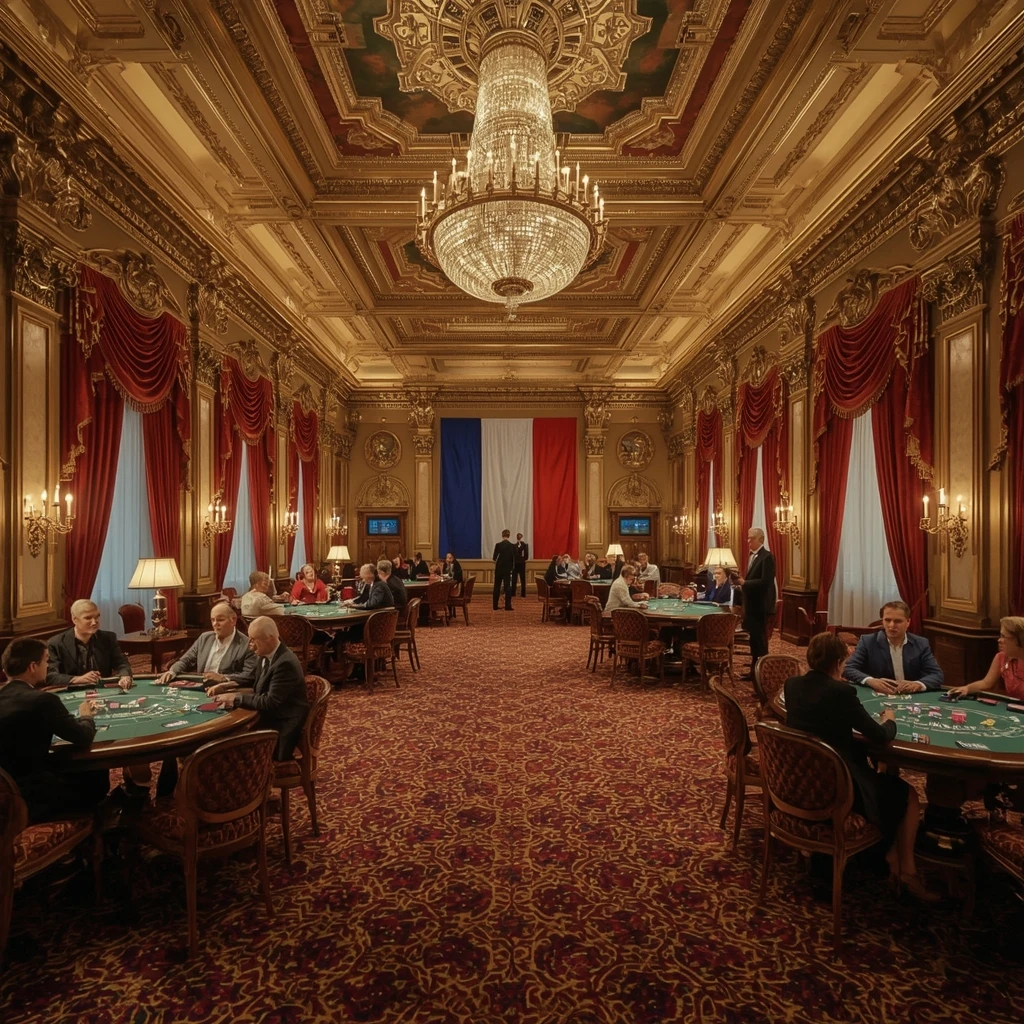 Le casino et le drapeau français FRUMZI CASINO