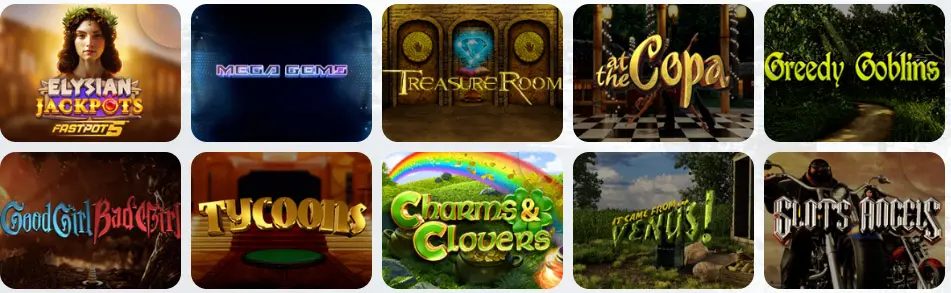 Les Jackpots au FRUMZI CASINO